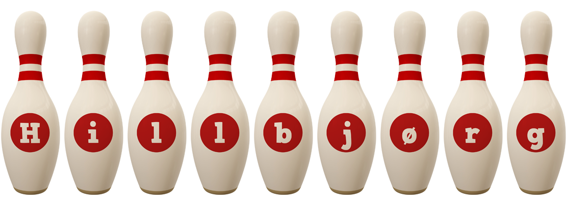 Hillbjørg bowling-pin logo