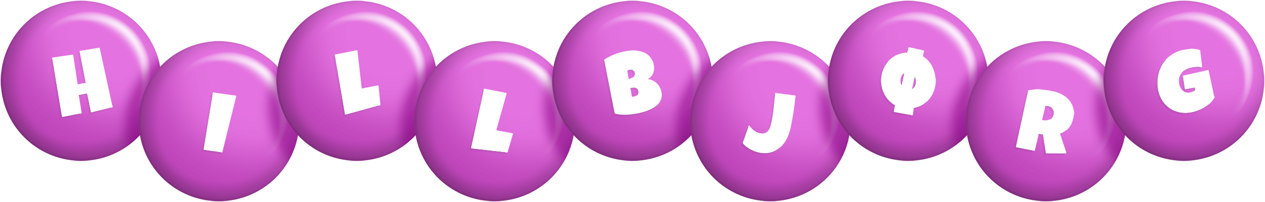 Hillbjørg candy-purple logo