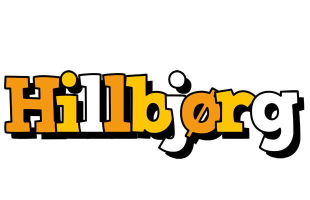 Hillbjørg cartoon logo