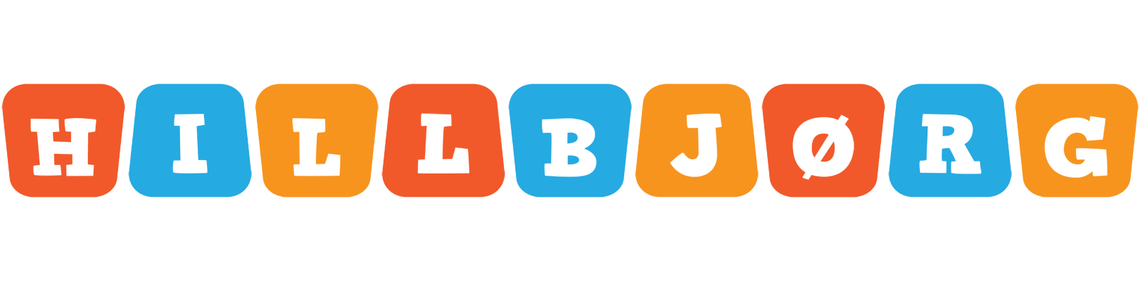 Hillbjørg comics logo