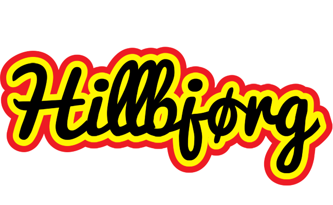 Hillbjørg flaming logo