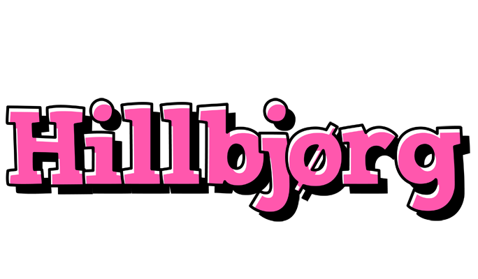 Hillbjørg girlish logo