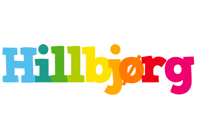 Hillbjørg rainbows logo