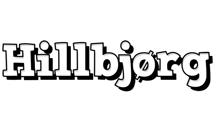 Hillbjørg snowing logo