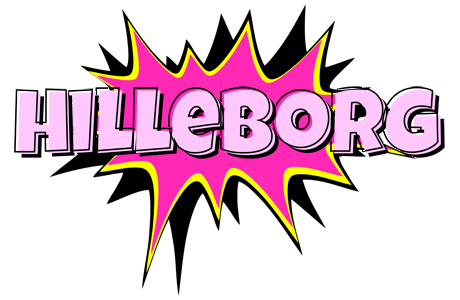 Hilleborg badabing logo