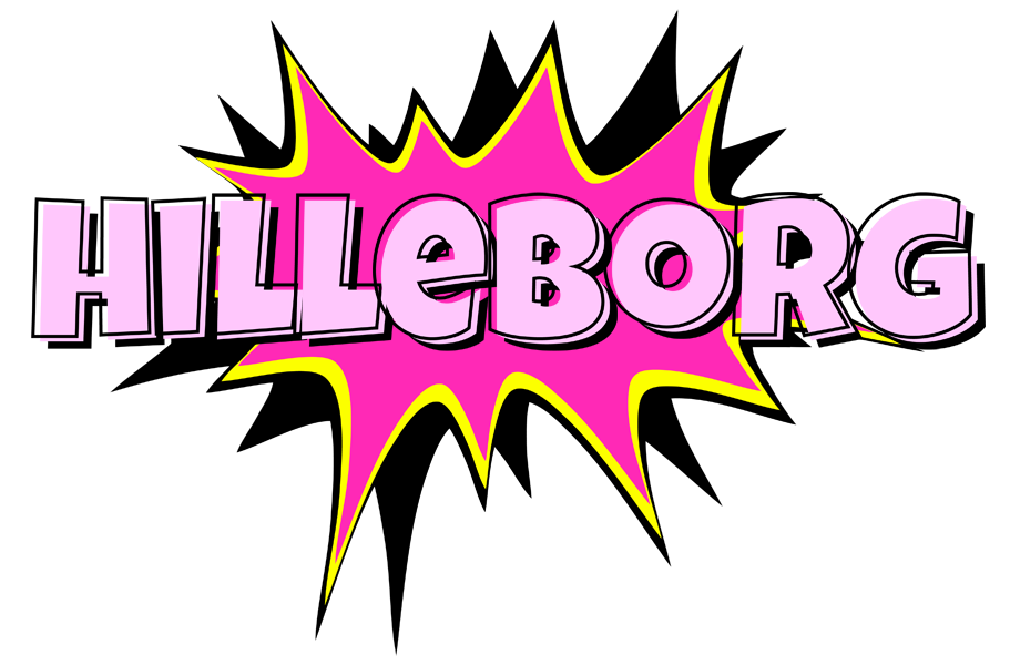 Hilleborg badabing logo