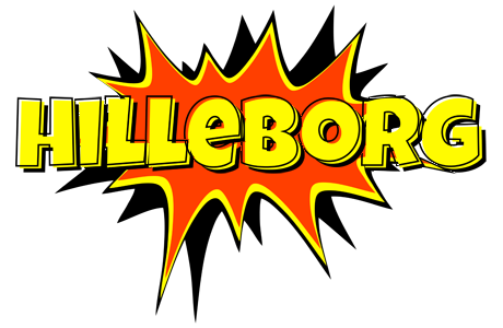 Hilleborg bazinga logo