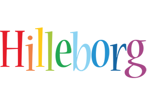 Hilleborg birthday logo