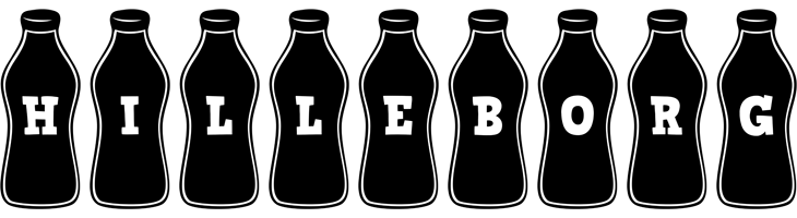 Hilleborg bottle logo