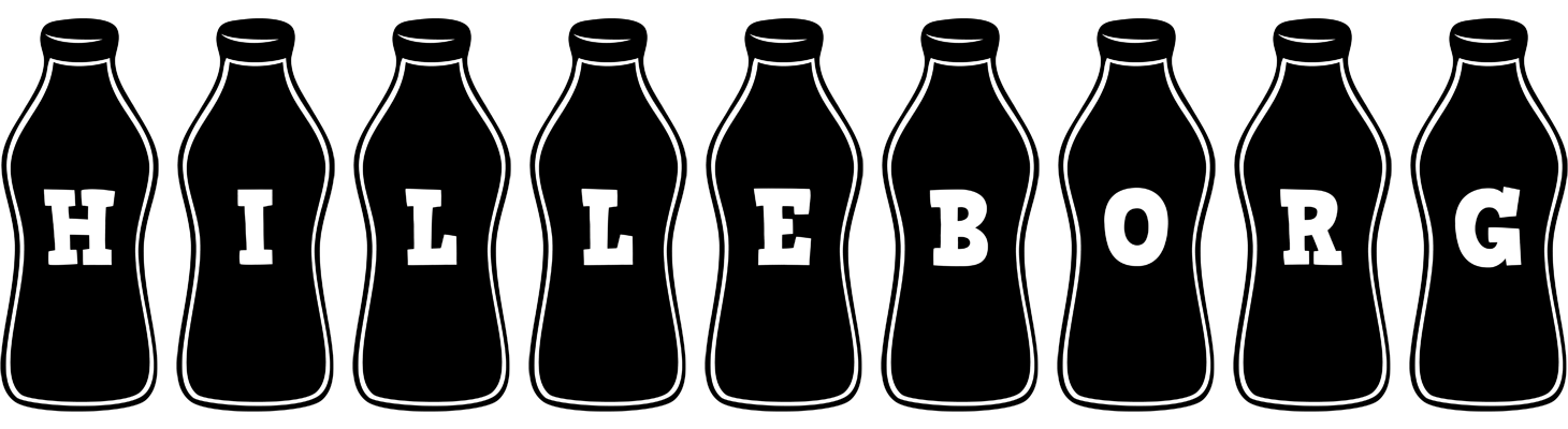 Hilleborg bottle logo