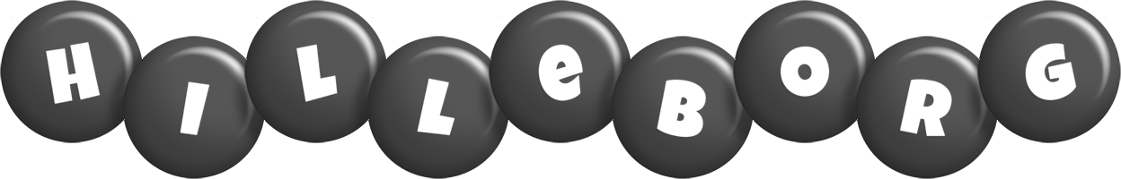 Hilleborg candy-black logo