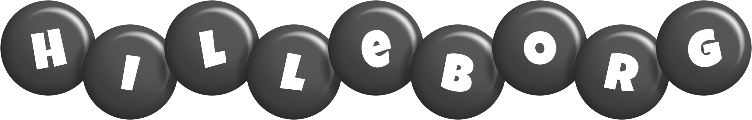 Hilleborg candy-black logo
