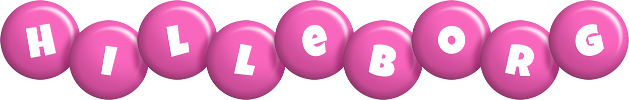 Hilleborg candy-pink logo