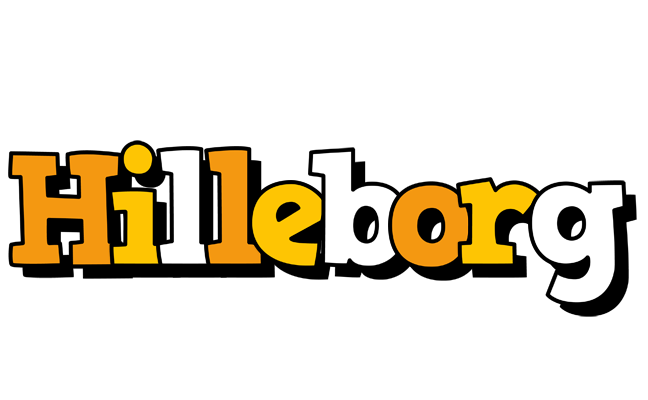 Hilleborg cartoon logo
