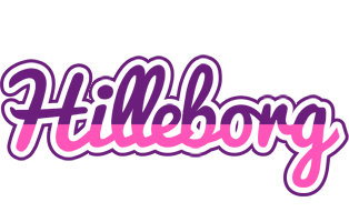 Hilleborg cheerful logo