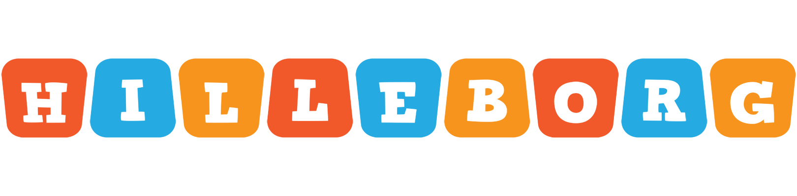Hilleborg comics logo