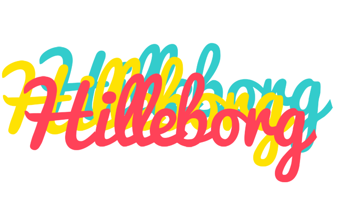 Hilleborg disco logo