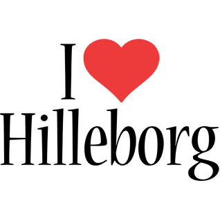 Hilleborg i-love logo