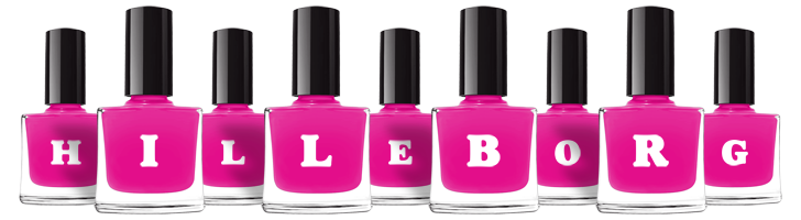 Hilleborg nails logo