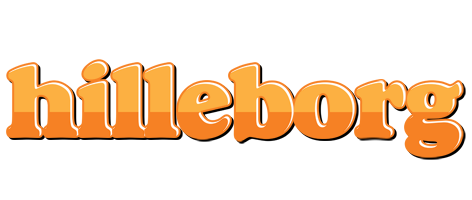 Hilleborg orange logo
