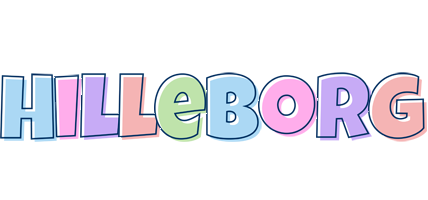 Hilleborg pastel logo