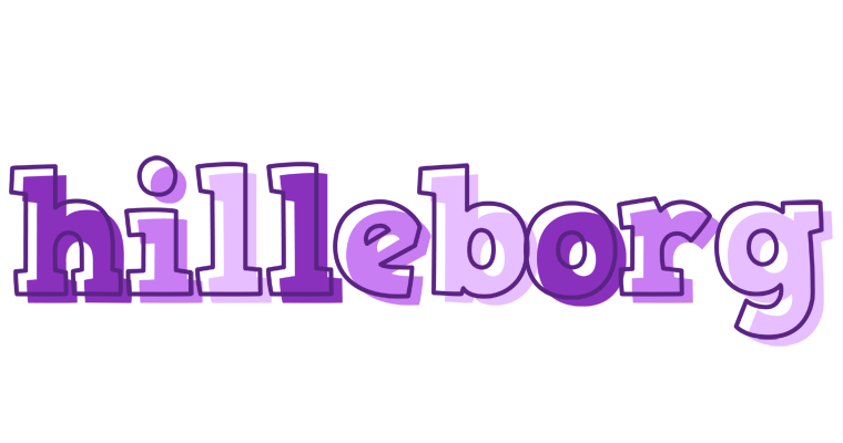 Hilleborg sensual logo