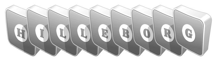 Hilleborg silver logo