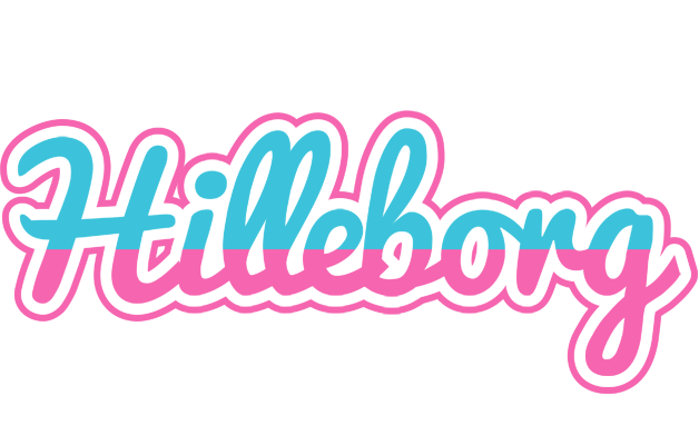 Hilleborg woman logo