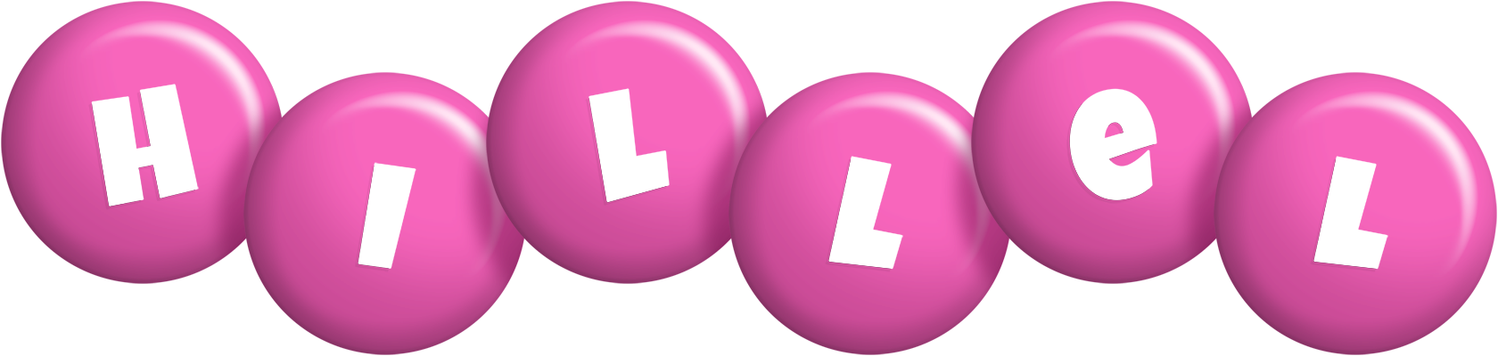 Hillel candy-pink logo
