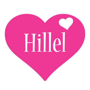 Hillel love-heart logo