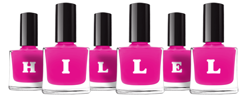 Hillel nails logo