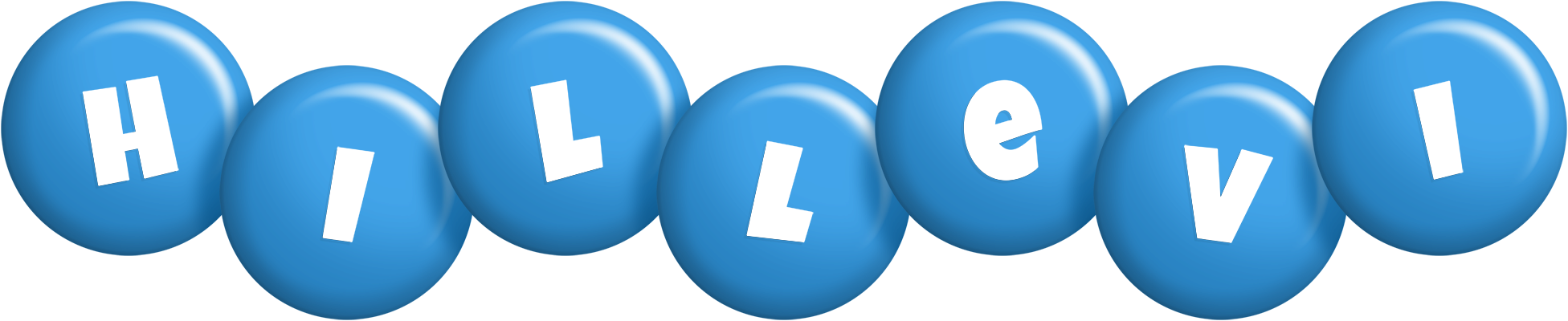 Hillevi candy-blue logo