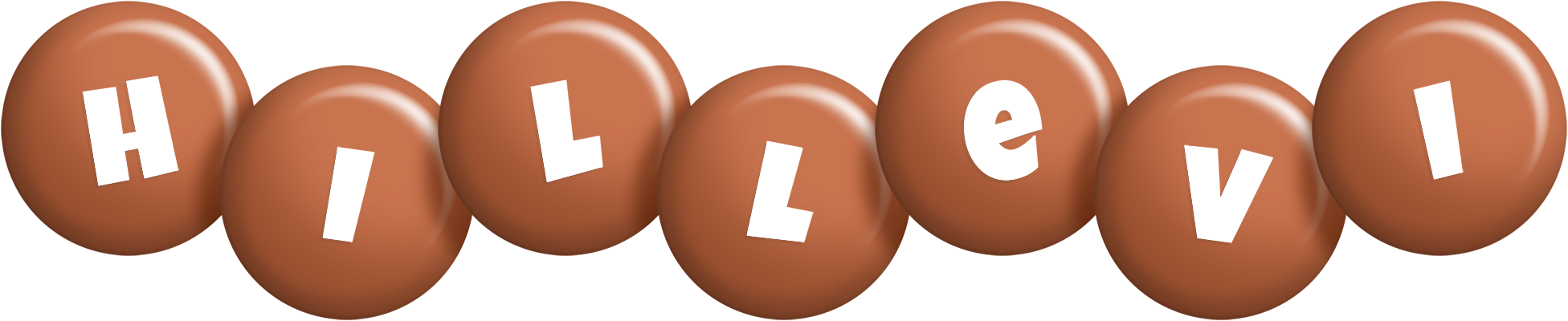 Hillevi candy-brown logo