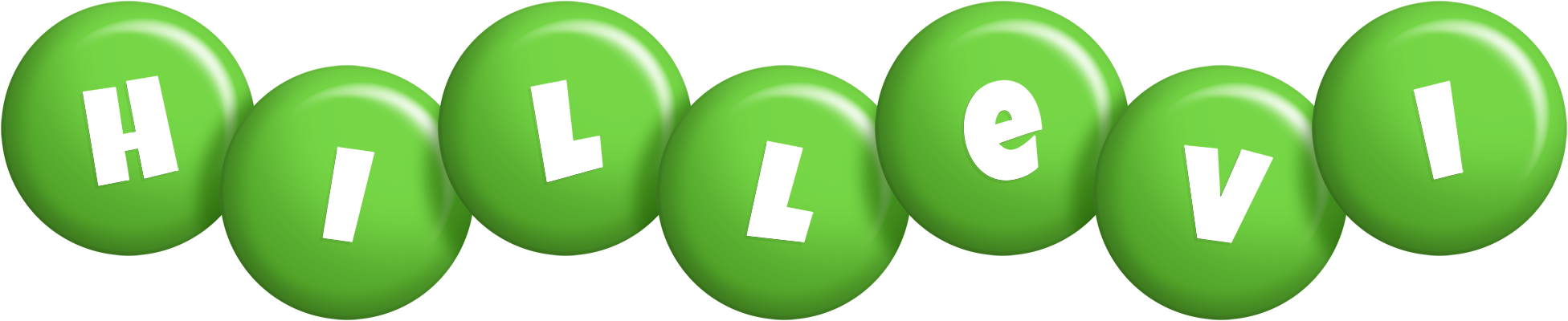 Hillevi candy-green logo