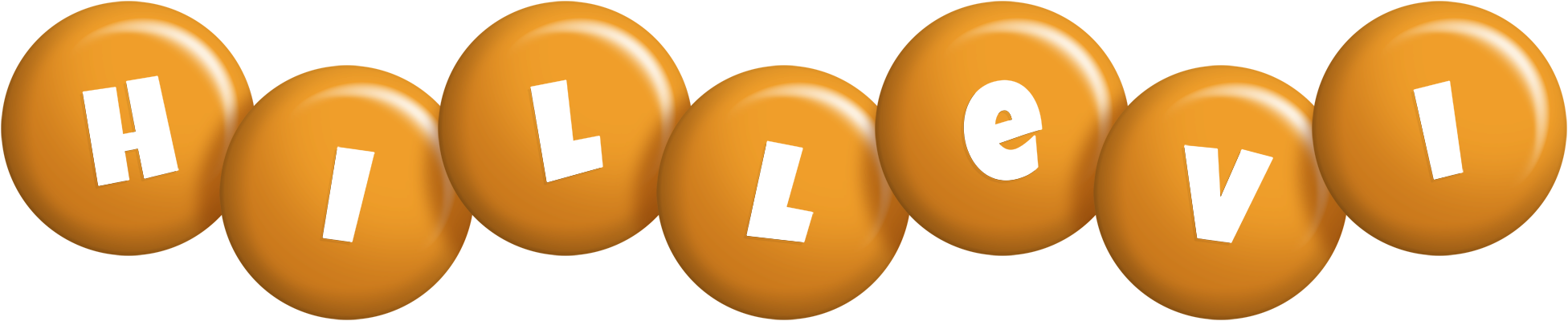 Hillevi candy-orange logo
