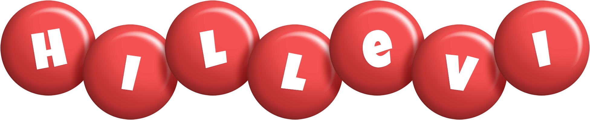 Hillevi candy-red logo