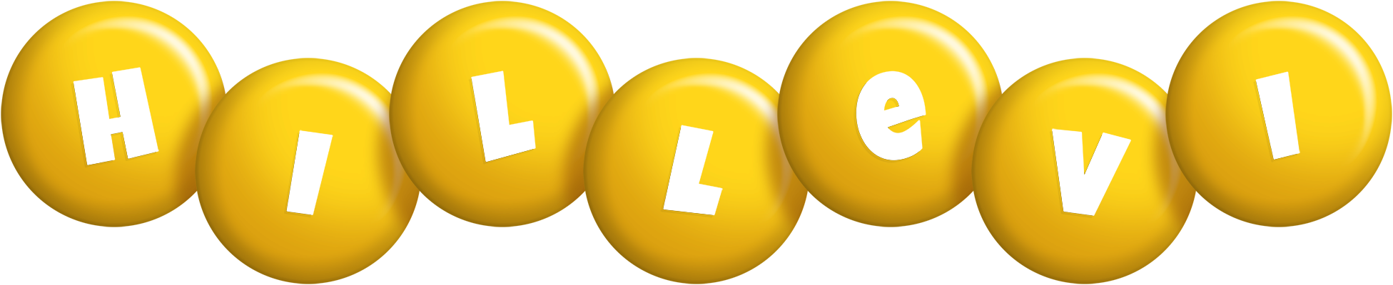 Hillevi candy-yellow logo