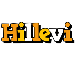 Hillevi cartoon logo