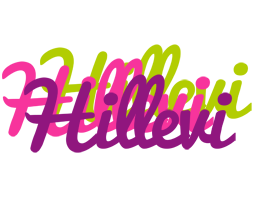 Hillevi flowers logo