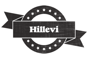 Hillevi grunge logo