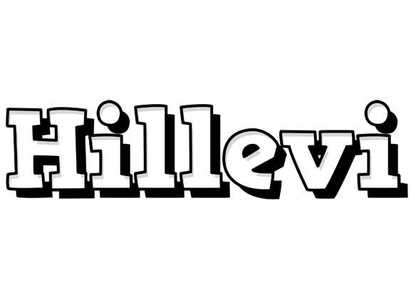 Hillevi snowing logo
