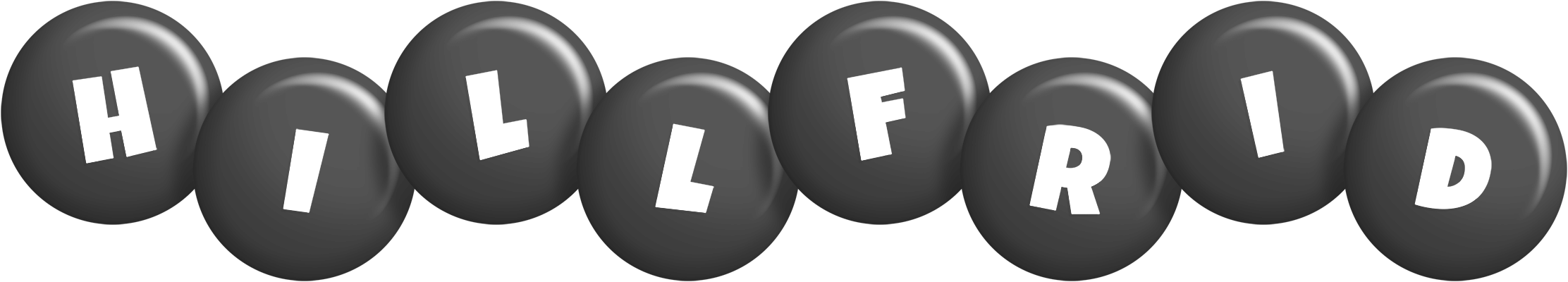 Hillfrid candy-black logo