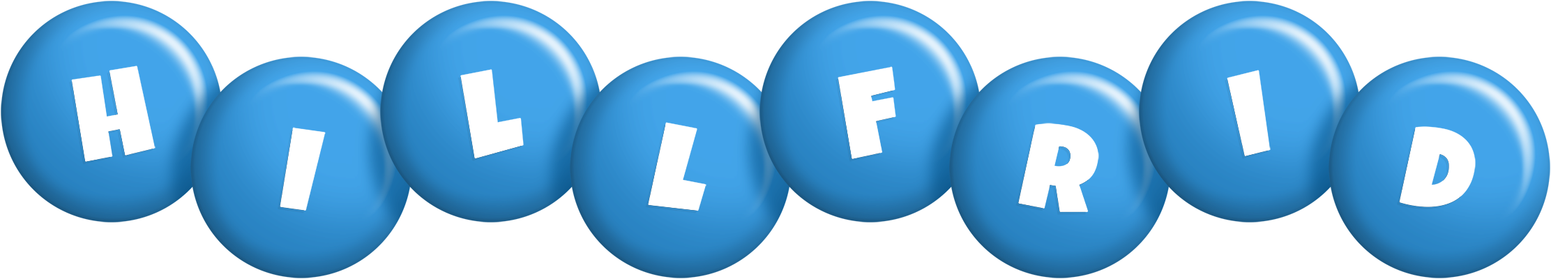 Hillfrid candy-blue logo