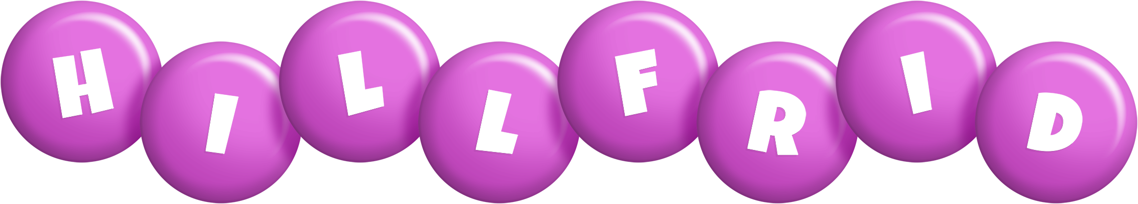 Hillfrid candy-purple logo