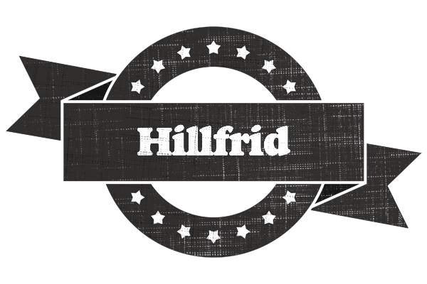 Hillfrid grunge logo