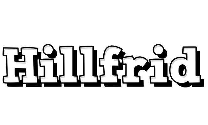 Hillfrid snowing logo