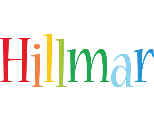 Hillmar birthday logo