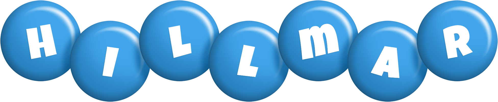 Hillmar candy-blue logo