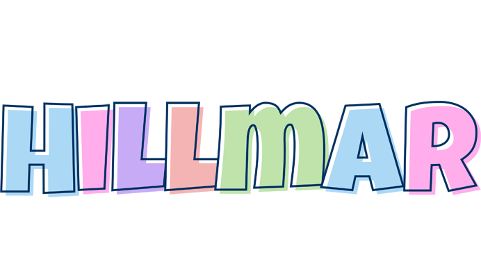 Hillmar pastel logo