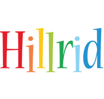Hillrid birthday logo